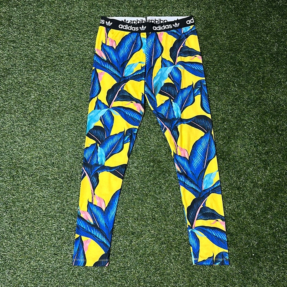 NWT adidas originals x farm tropical fashion leggings